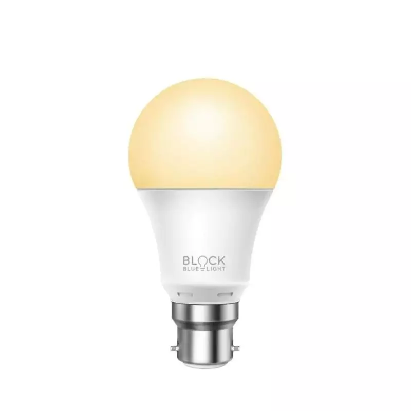 block blue light bulb
