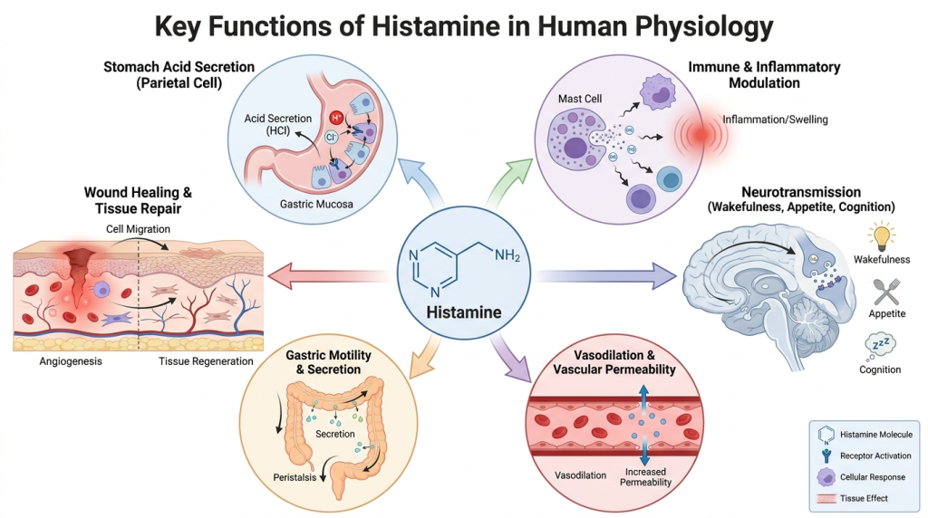 Functions Of Histamine